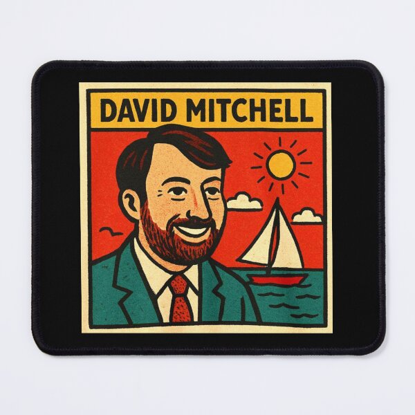 Item preview, David Mitchell Retro Style designed and sold by lukawestwood.