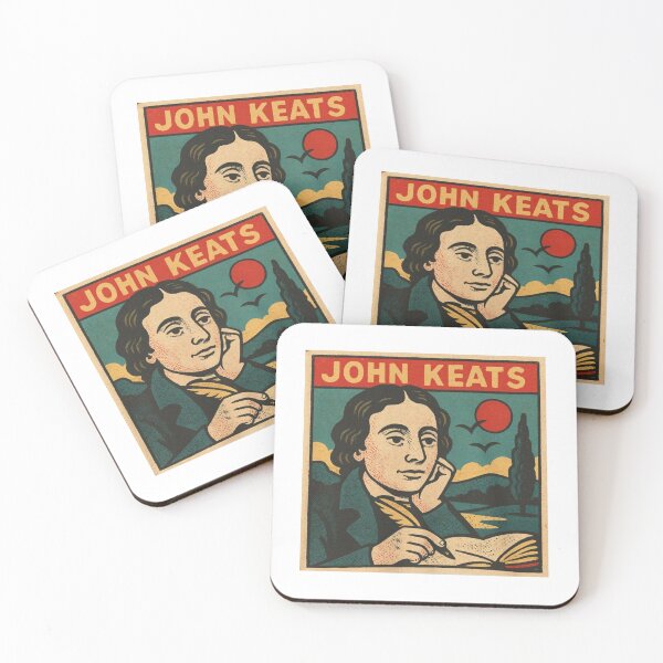 Item preview, John Keats Retro Style designed and sold by lukawestwood.