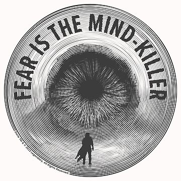 Artwork thumbnail, Dune, the sandworm. Fear is the mind-killer by memendesign