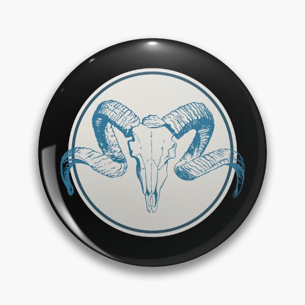 Item preview, RAM SKULL WITH HORNS designed and sold by Clarice-AdeleCo.