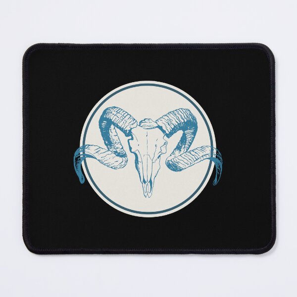Item preview, RAM SKULL WITH HORNS designed and sold by Clarice-AdeleCo.