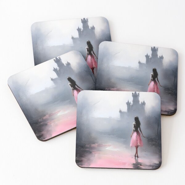 Item preview, Abstract Woman Castle Surreal designed and sold by ArtbyJustis.