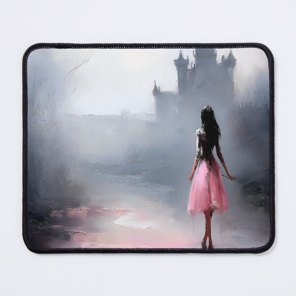 Item preview, Abstract Woman Castle Surreal designed and sold by ArtbyJustis.