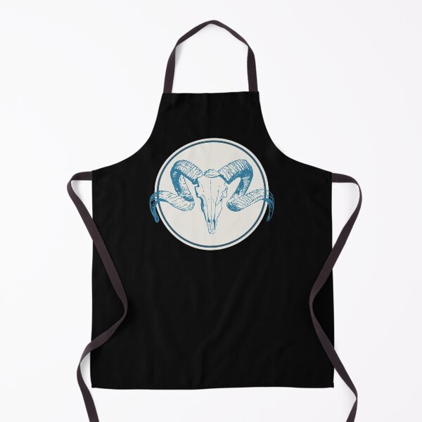 Item preview, RAM SKULL WITH HORNS designed and sold by Clarice-AdeleCo.