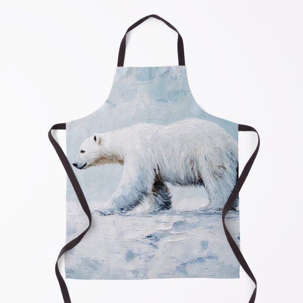 Item preview, Polar bear in the Arctic by Elin Norrgård designed and sold by VelvetEchoArt.