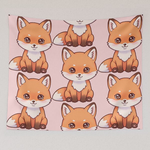 Item preview, Kawaii Baby Fox designed and sold by Cherry Dreams.