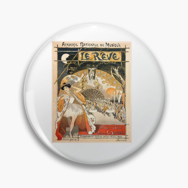 Item preview,   Le Rêve Poster by Steinlen designed and sold by TeeARTHY.