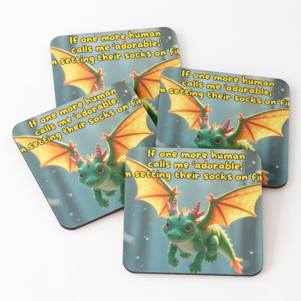 Item preview, Not Adorable — Just a Tiny Fire Hazard designed and sold by Artitude Studio.