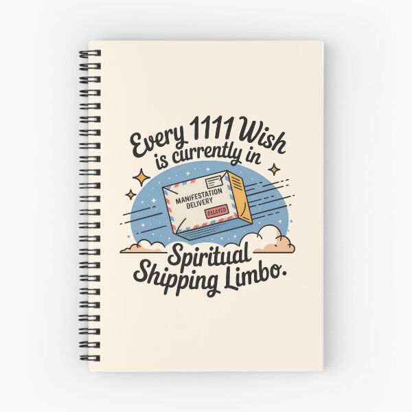 Item preview, Every 1111 Wish Is Currently In Spiritual Shipping Limbo designed and sold by CrypticHMystic.