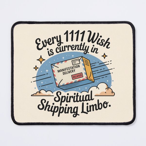Item preview, Every 1111 Wish Is Currently In Spiritual Shipping Limbo designed and sold by CrypticHMystic.