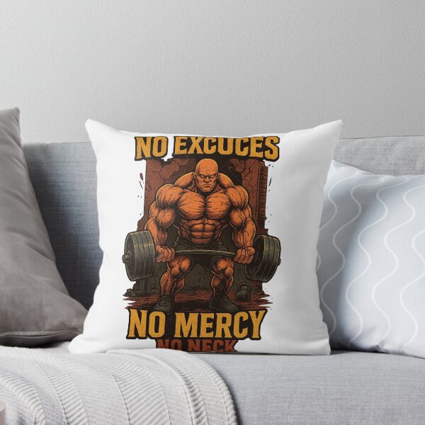 Item preview, No Excuses No Mercy Gym Beast designed and sold by QuirkWears.
