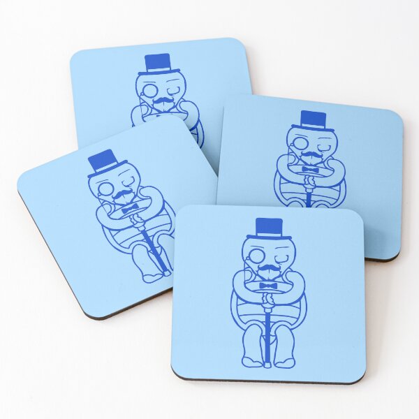 Item preview, Mr. Turtle Gentleman Top Hat Monocle Glasses 2 rich Sir designed and sold by shirt-o-mat.