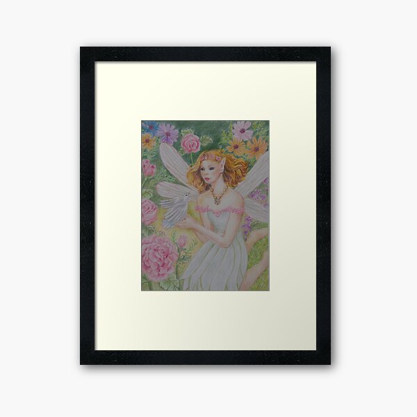 Item preview, Peace in the Garden Fairy designed and sold by ChowFineArt.
