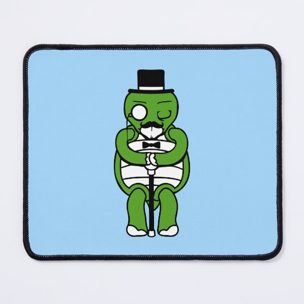 Item preview, Mr. Turtle Gentleman Top Hat Monocle Glasses 2 rich Sir designed and sold by shirt-o-mat.