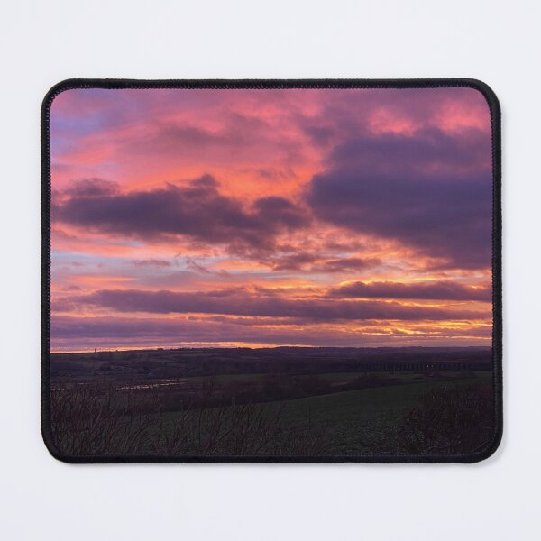 Item preview, Sunset view over Harringworth, Northamptonshire designed and sold by Kate Anderson Art.