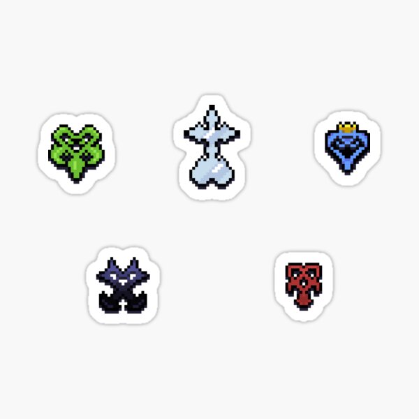 Item preview, Kingdom Hearts Sticker Pack designed and sold by Beanie-P.