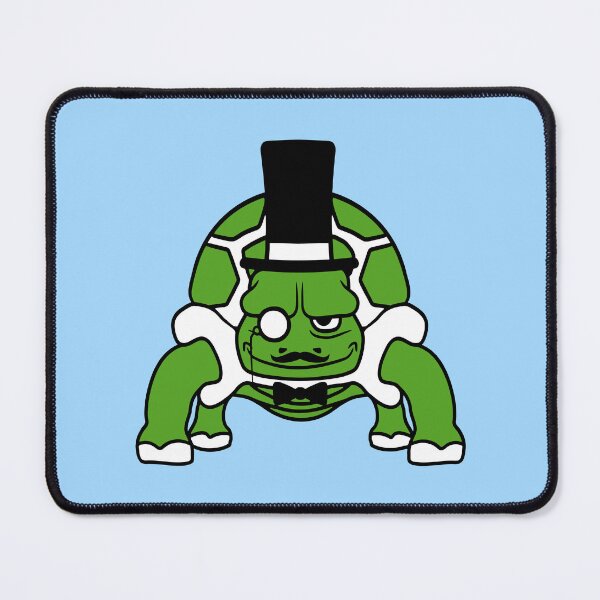 Item preview, Mr. Turtle Gentleman Top Hat Monocle Glasses 2 rich Sir designed and sold by shirt-o-mat.