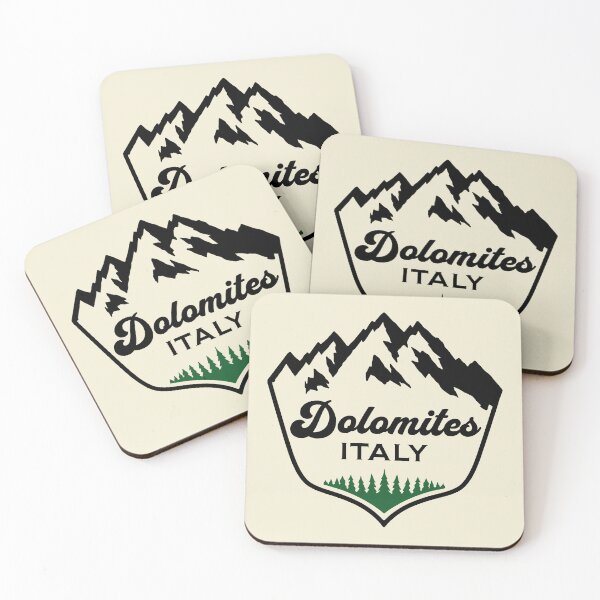 Item preview, Dolomites Skiing Italy  designed and sold by Paperfly Doodles.