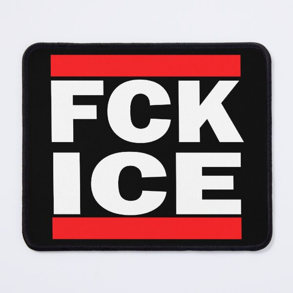 Item preview, FCK ICE - Run D.M.C. Inspired Hip-Hop Protest Art | Vintage Immigration Justice Stickers, Apparel & Posters | Anti-Deportation Symbolism & Political Collector Design designed and sold by RevolutionToday.