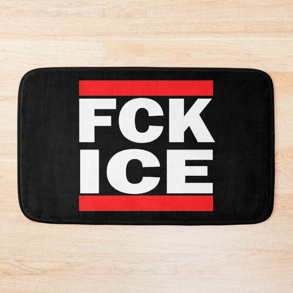 Item preview, FCK ICE - Run D.M.C. Inspired Hip-Hop Protest Art | Vintage Immigration Justice Stickers, Apparel & Posters | Anti-Deportation Symbolism & Political Collector Design designed and sold by RevolutionToday.