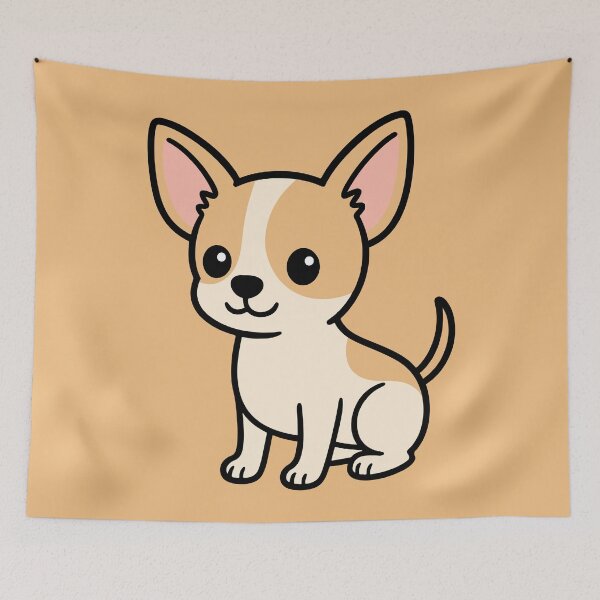 Item preview, Cartoon Chihuahua designed and sold by TheNewPixel.