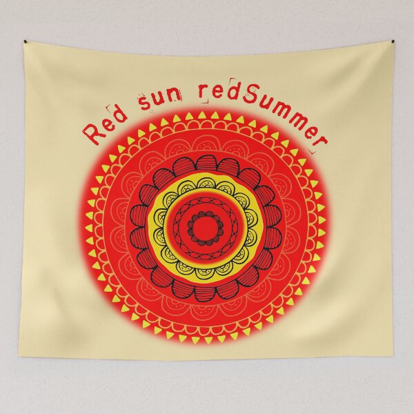 Item preview, Red Sun Red Summer designed and sold by EMMA0453.