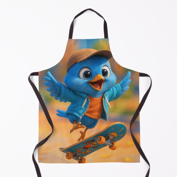 Item preview, Skater Mountain Bluebird designed and sold by Sillytoe.