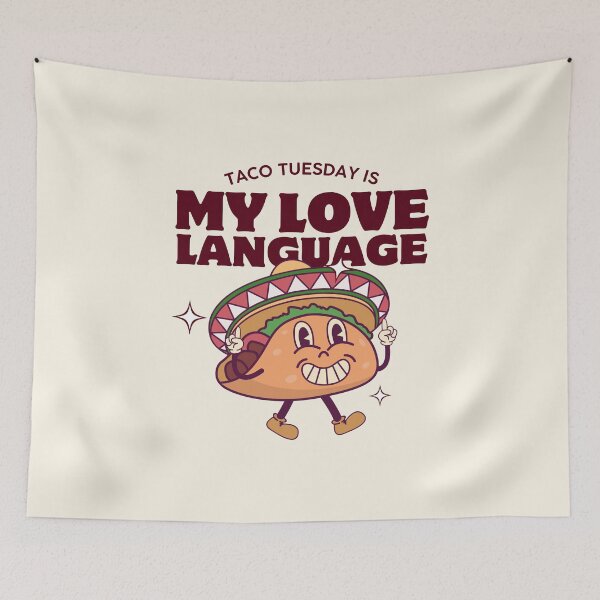 Item preview, Taco tuesday is my love language designed and sold by Peerless-Prime.