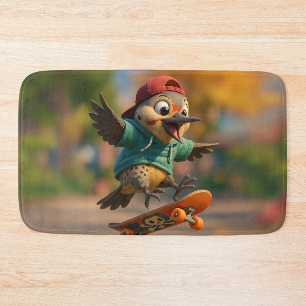 Item preview, Skater Northern Flicker designed and sold by Sillytoe.