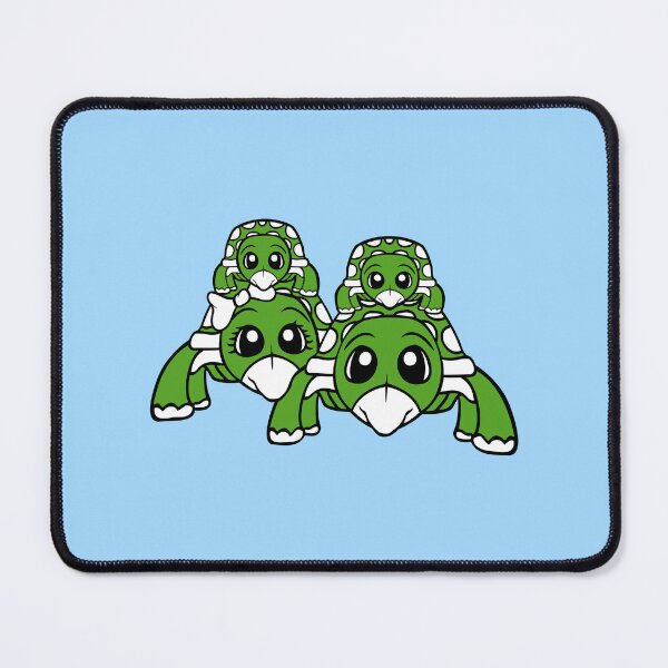 Item preview, Turle Family 2 Children Mom Dad Mother Father Cute designed and sold by shirt-o-mat.