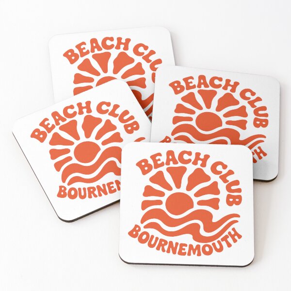 Item preview, Beach Club Bournemouth Retro Summer Design designed and sold by ChezDezigns.