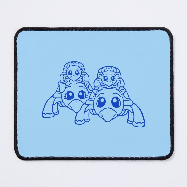 Item preview, Turle Family 2 Children Mom Dad Mother Father Cute designed and sold by shirt-o-mat.