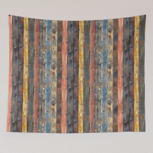 Item preview, Distressed Vertical Wooden Planks in Various Colors designed and sold by NTGUILTY.