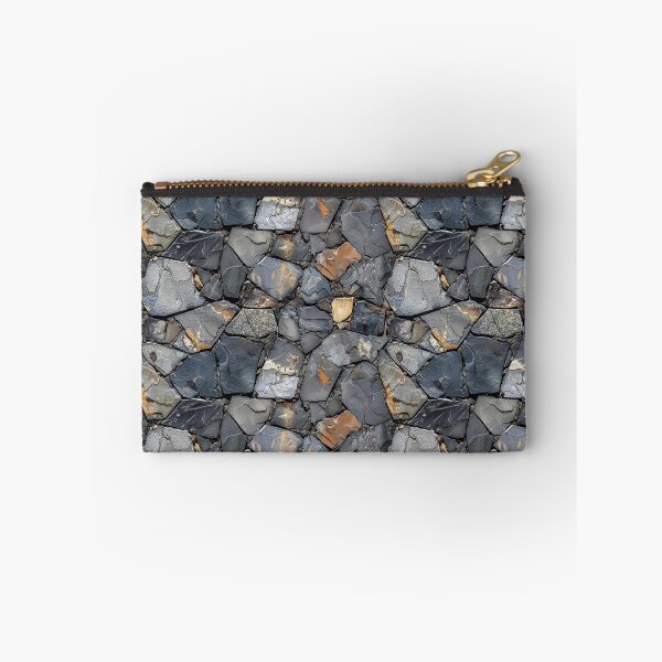 Item preview, Abstract Slate and Stone Mosaic with Earthy Tones designed and sold by NTGUILTY.