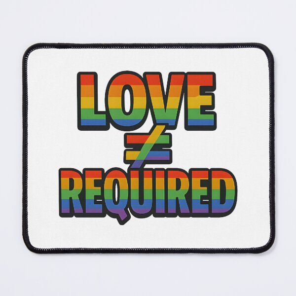 Item preview, Love Is Required – Rainbow Typography designed and sold by Haus Of Sin.