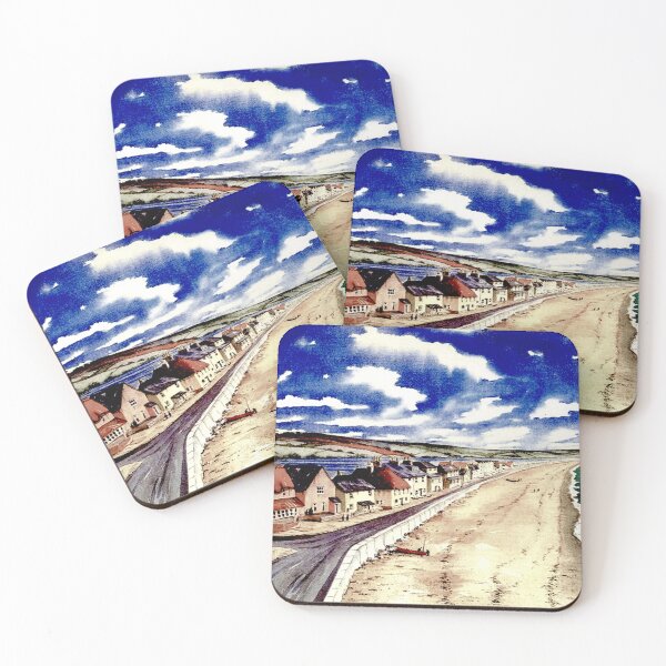 Item preview,  Torcross and Slapton2,1 （watercolour + AI) designed and sold by artsmeow.