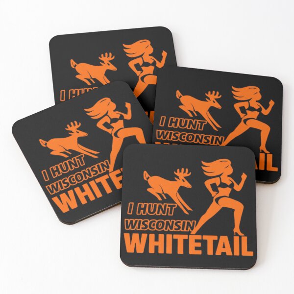 Item preview, I Hunt Wisconsin Whitetail designed and sold by CampGoForBeer.