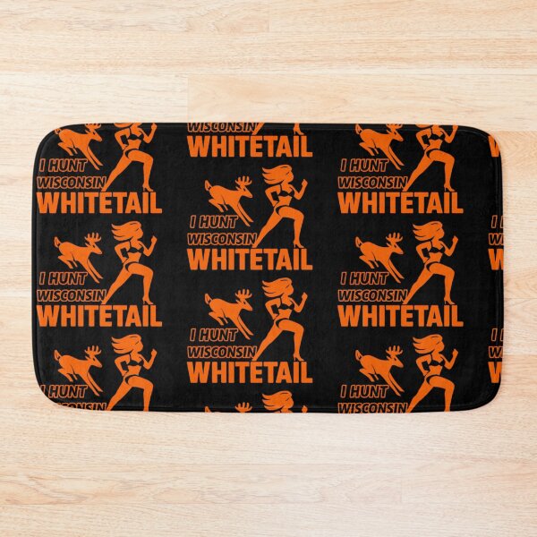 Item preview, I Hunt Wisconsin Whitetail designed and sold by CampGoForBeer.