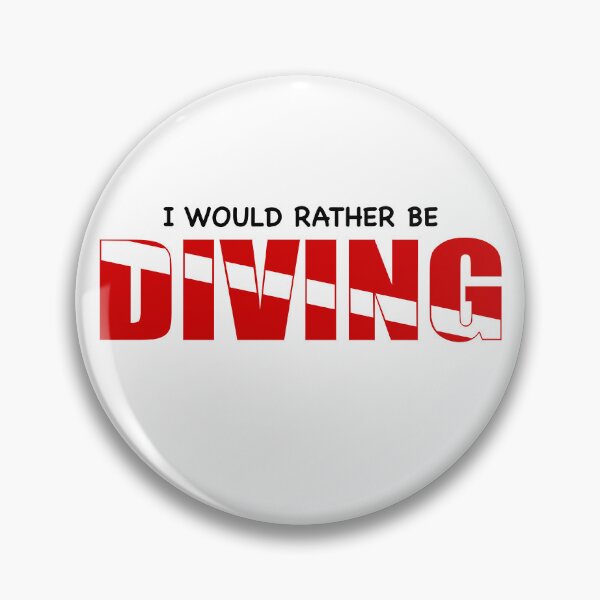 Item preview, I Would Rather Be Diving designed and sold by NP1Art.
