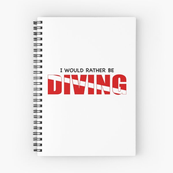 Item preview, I Would Rather Be Diving designed and sold by NP1Art.
