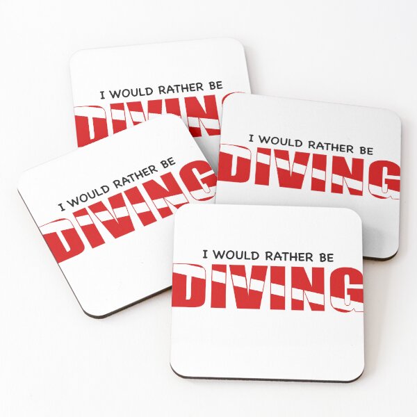 Item preview, I Would Rather Be Diving designed and sold by NP1Art.