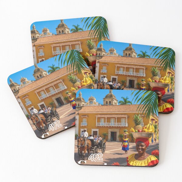 Item preview, 13. Plaza de la Alacaldia in Cartagena designed and sold by  @jwatts_Art.