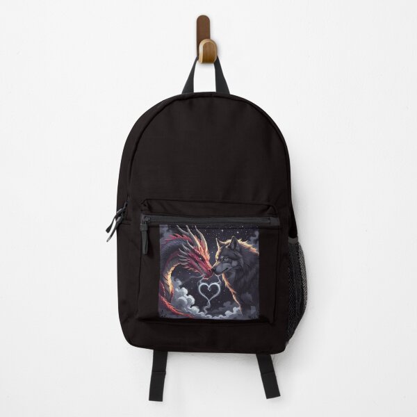 Item preview, Dragon and Wolf looking at each other designed and sold by Carritz.