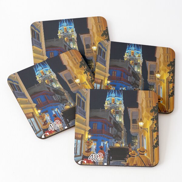 Item preview, 14. Santos de Piedra Street, Cartagena designed and sold by  @jwatts_Art.