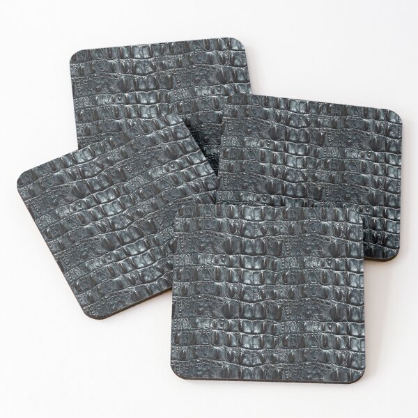 Item preview, Glossy Black Alligator or Crocodile Skin Texture designed and sold by NTGUILTY.