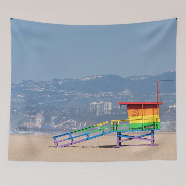 Item preview, Rainbow Lifeguard Stand designed and sold by Amanda Abel.