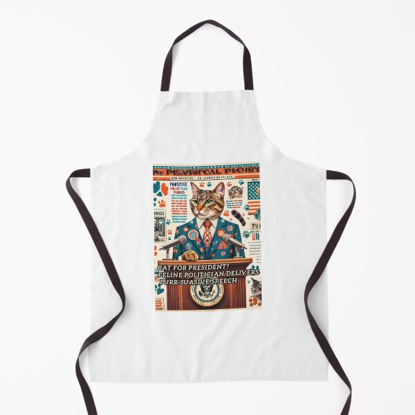 Item preview, Purrfect Politics! designed and sold by ViralVisionsCreating .