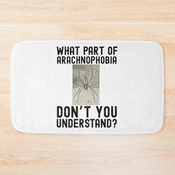 Item preview, What part of arachnophobia don’t you understand? spiders drawing designed and sold by MySciPic.