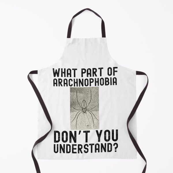 Item preview, What part of arachnophobia don’t you understand? spiders drawing designed and sold by MySciPic.