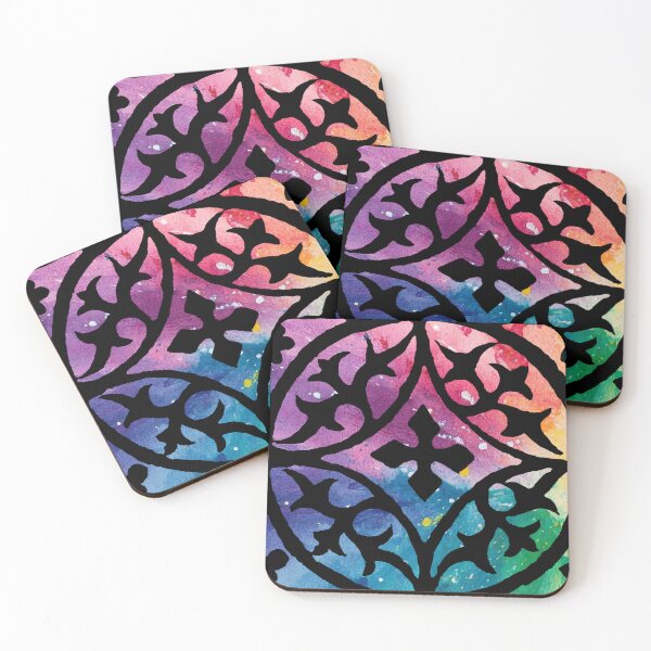 Item preview, Gothic Windows Rainbow Pride designed and sold by Pixelchicken.